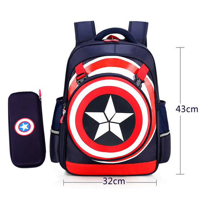 captain america leather backpack Captain America Backpack – Kids Backpacks and Lunch